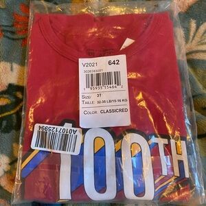 Classic Red Kids Shirt